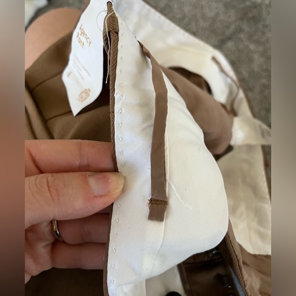 NWT Aritzia Babaton Agency Cropped Pant City Wool in Seville Womens Size 6 - Picture 8 of 16